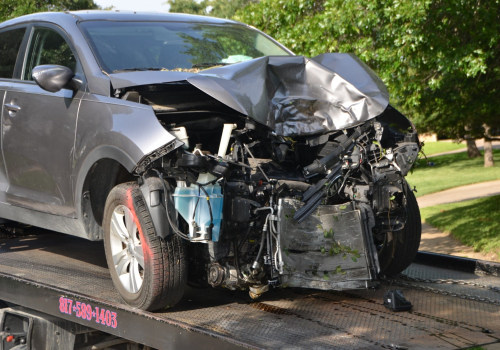 What is the first step you should take when you get into an accident?